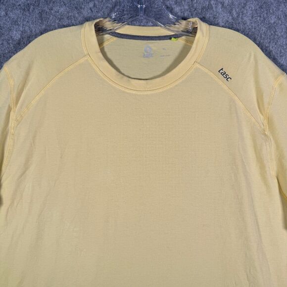 tasc Performance Other - Tasc Performance Shirt Mens Size XL Yellow Bamboo Blend Performance T Shirt